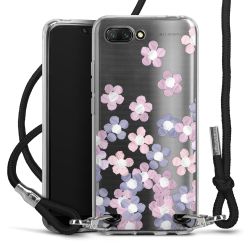 Carry Case Transparent Fabric black/silver