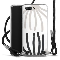 Carry Case Transparent Fabric black/silver