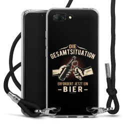 Carry Case Stoff schwarz/silber