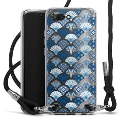 Carry Case Transparent Fabric black/silver