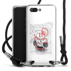 Carry Case Transparent Fabric black/silver