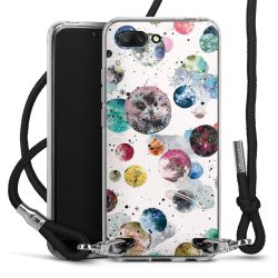 Carry Case Transparent Fabric black/silver