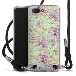 Carry Case Transparent Fabric black/silver