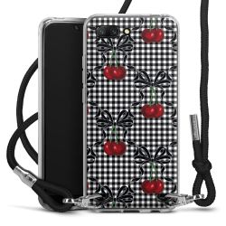 Carry Case Transparent Fabric black/silver