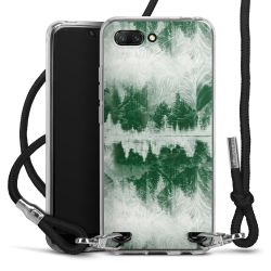 Carry Case Transparent Fabric black/silver