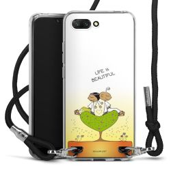 Carry Case Stoff schwarz/silber