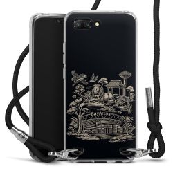 Carry Case Stoff schwarz/silber