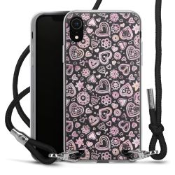 Carry Case Transparent Fabric black/silver