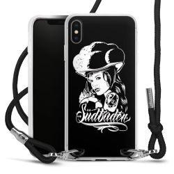 Carry Case Stoff schwarz/silber