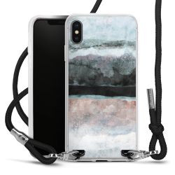 Carry Case Transparent Fabric black/silver