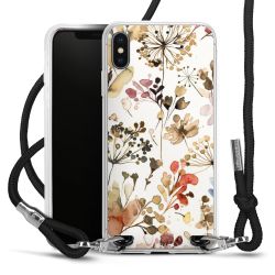 Carry Case Transparent Fabric black/silver