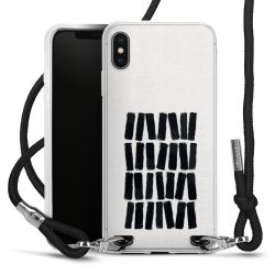 Carry Case Transparent Fabric black/silver