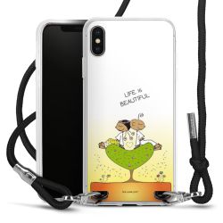 Carry Case Stoff schwarz/silber