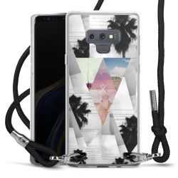 Carry Case Transparent Fabric black/silver