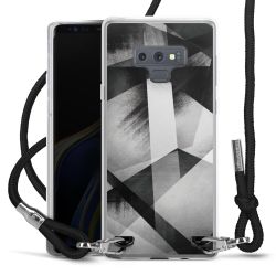 Carry Case Transparent Fabric black/silver