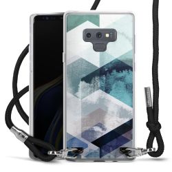 Carry Case Transparent Fabric black/silver