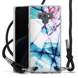 Carry Case Transparent Fabric black/silver