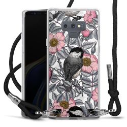 Carry Case Transparent Fabric black/silver