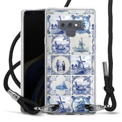 Carry Case Transparent Fabric black/silver