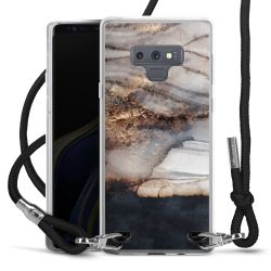 Carry Case Transparent Fabric black/silver