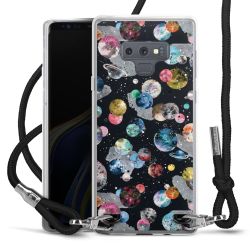 Carry Case Transparent Fabric black/silver