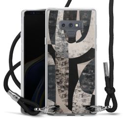 Carry Case Transparent Fabric black/silver