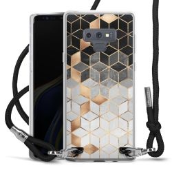 Carry Case Transparent Fabric black/silver