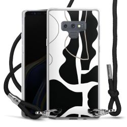 Carry Case Transparent Fabric black/silver