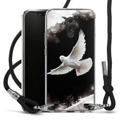 Carry Case Transparent Fabric black/silver