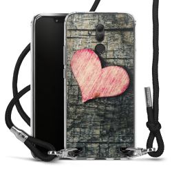 Carry Case Transparent Fabric black/silver