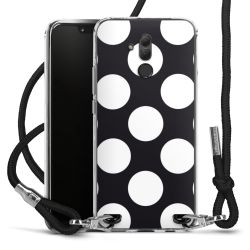 Carry Case Transparent Fabric black/silver