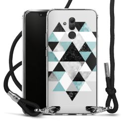 Carry Case Transparent Fabric black/silver