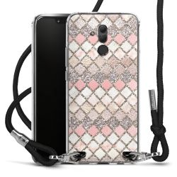 Carry Case Transparent Fabric black/silver