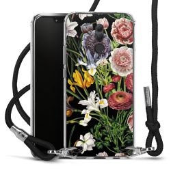 Carry Case Transparent Fabric black/silver