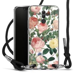 Carry Case Transparent Fabric black/silver