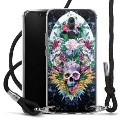 Carry Case Transparent Fabric black/silver