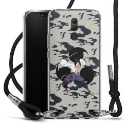 Carry Case Transparent Fabric black/silver