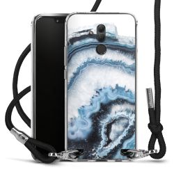 Carry Case Transparent Fabric black/silver