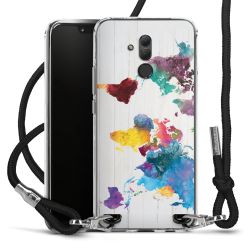 Carry Case Transparent Fabric black/silver