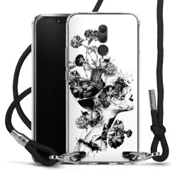 Carry Case Transparent Fabric black/silver