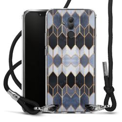 Carry Case Transparent Fabric black/silver