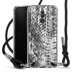 Carry Case Transparent Fabric black/silver