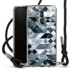 Carry Case Transparent Fabric black/silver