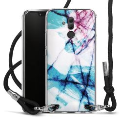 Carry Case Transparent Fabric black/silver