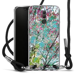 Carry Case Transparent Fabric black/silver