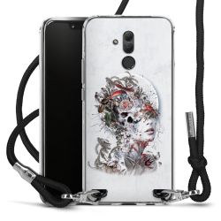 Carry Case Transparent Fabric black/silver