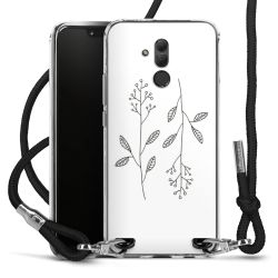 Carry Case Transparent Fabric black/silver