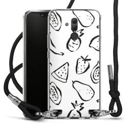 Carry Case Transparent Fabric black/silver