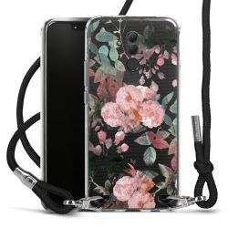 Carry Case Transparent Fabric black/silver