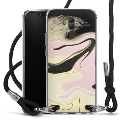 Carry Case Transparent Fabric black/silver